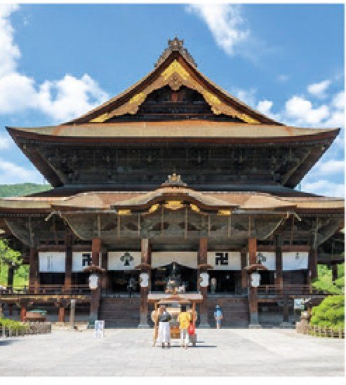 善光寺の本堂